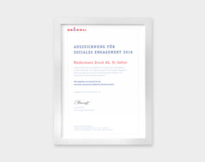 Auszeichnung für soziales Engagement 2018